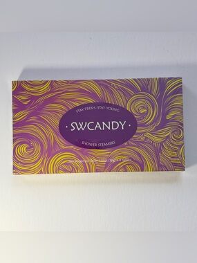 Purple & Yellow Shower Steamers - Aromatherapy Bath Tablets